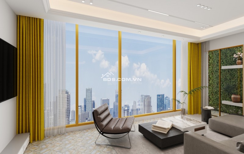 CĂN HỘ 90M2 QMS TOP TOWER - VỊ TRÍ VÀNG MẶT ĐƯỜNG TỐ HỮU - FULL NỘI THẤT CAO CẤP